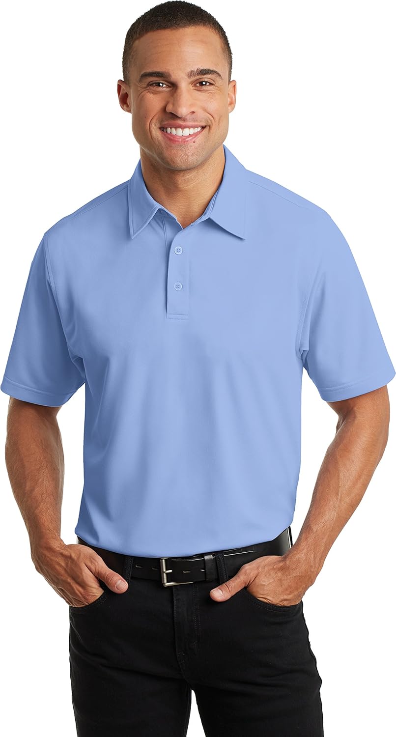 port authority dimension polo k571 - dress shirt blue k571 4xl